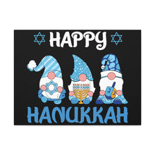 Happy Hanukkah Gnomes - Canvas Gallery Wraps