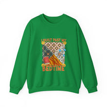 I Quilt Past My Bedtime Unisex Heavy Blend™ Crewneck Sweatshirt