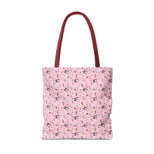 Sewing Elements Pink Tote Bag