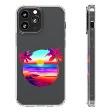 Colorful Beach Sunset - Clear Cases