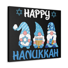 Happy Hanukkah Gnomes - Canvas Gallery Wraps