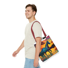 Colorful Modern Horse Tote Bag