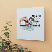 My Soul is Fed Acrylic Wall Clock