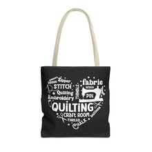 Quilting Word Cloud Tote Bag