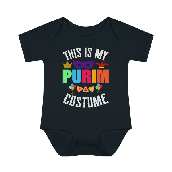 This Is My Purim Costume Infant Baby Rib Bodysuit