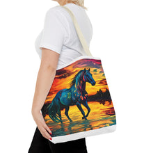 Colorful Modern Horse Tote Bag