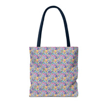 Packed Watercolor Buttons Tote Bag