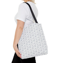 Outlined Sewing Elements Tote Bag