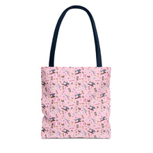 Sewing Elements Pink Tote Bag