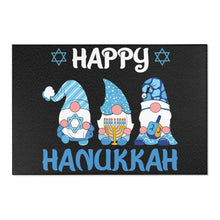 Happy Hanukkah Gnomes Area Rugs