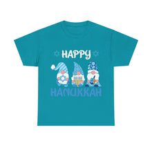 Happy Hanukkah Gnomes Unisex Heavy Cotton Tee