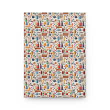Watercolor Sewing Supplies 1 Hardcover Journal Matte