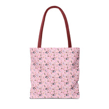 Sewing Elements Pink Tote Bag