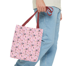 Sewing Elements Pink Tote Bag