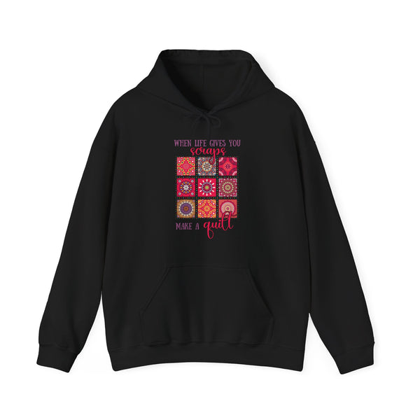 When Life Gives You Scraps Unisex Heavy Blend™ Hooded Sweatshirt