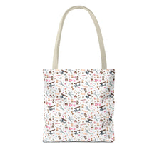 Sewing Elements White Tote Bag