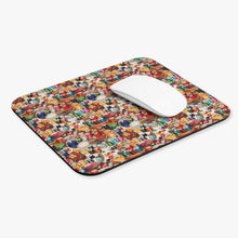 Watercolor Sewing Supplies 5 Mouse Pad (Rectangle)