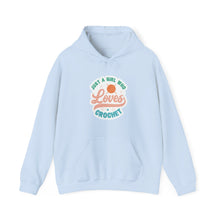 Just A Girl Crochet Unisex Heavy Blend™ Hooded Sweatshirt