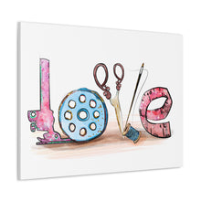 Sewing Love - Canvas Gallery Wraps