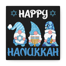 Happy Hanukkah Gnomes - Canvas Gallery Wraps