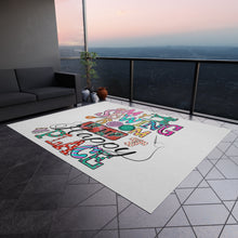 My Sewing Room Outdoor Rug - White