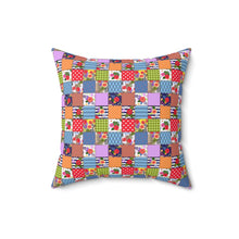 Quilted Pattern 1 Spun Polyester Square Pillow