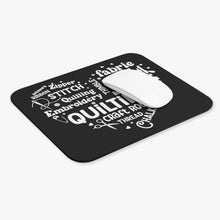 Quilting Word Cloud Mouse Pad (Rectangle)