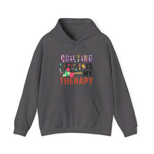 Floral Quilting is My Therapy Unisex Heavy Blend™ Hooded Sweatshirt
