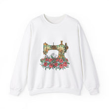 Retro Gorgeous Sewing Machine Unisex Heavy Blend™ Crewneck Sweatshirt