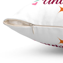 Time to Unwind Spun Polyester Square Pillow