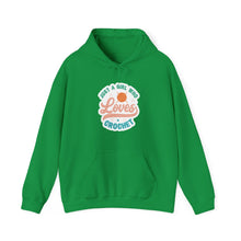 Just A Girl Crochet Unisex Heavy Blend™ Hooded Sweatshirt
