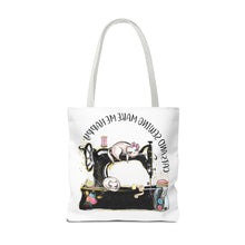 Cats and Sewing Tote Bag