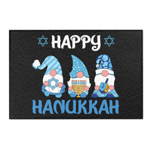 Happy Hanukkah Gnomes Area Rugs