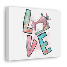 Sewing Love - Canvas Gallery Wraps