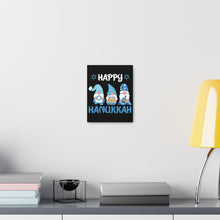 Happy Hanukkah Gnomes - Canvas Gallery Wraps