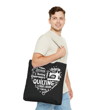 Quilting Word Cloud Tote Bag