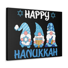 Happy Hanukkah Gnomes - Canvas Gallery Wraps