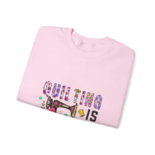 Floral Quilting is My Therapy Unisex Heavy Blend™ Crewneck Sweatshirt