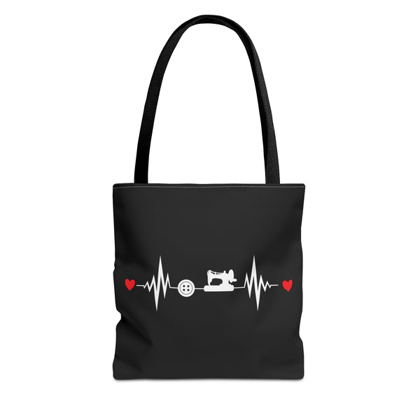 Sewing Pulse Tote Bag