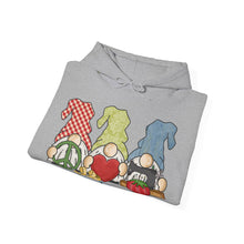 Peace, Love, Sew Gnomes Unisex Heavy Blend™ Hooded Sweatshirt