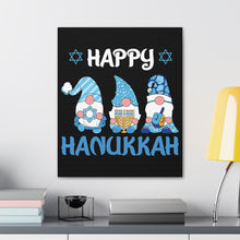 Happy Hanukkah Gnomes - Canvas Gallery Wraps