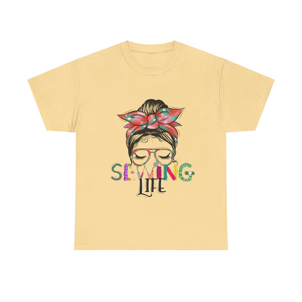 Sewing Life 1 Unisex Heavy Cotton Tee