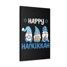 Happy Hanukkah Gnomes - Canvas Gallery Wraps