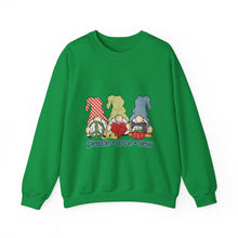 Peace, Love, Sew Gnomes Unisex Heavy Blend™ Crewneck Sweatshirt