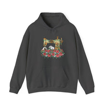Retro Gorgeous Sewing Machine Unisex Heavy Blend™ Hooded Sweatshirt