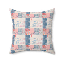 Sew Sweet Sewing Patchwork 2 Spun Polyester Square Pillow