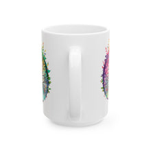 Colorful Tree of Life Ceramic Mug, (11oz, 15oz)