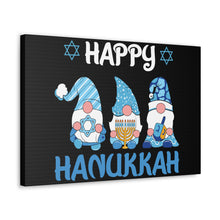 Happy Hanukkah Gnomes - Canvas Gallery Wraps