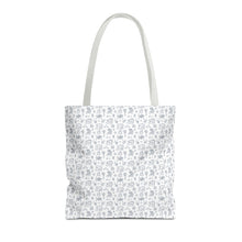 Outlined Sewing Elements Tote Bag