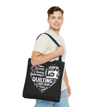 Quilting Word Cloud Tote Bag